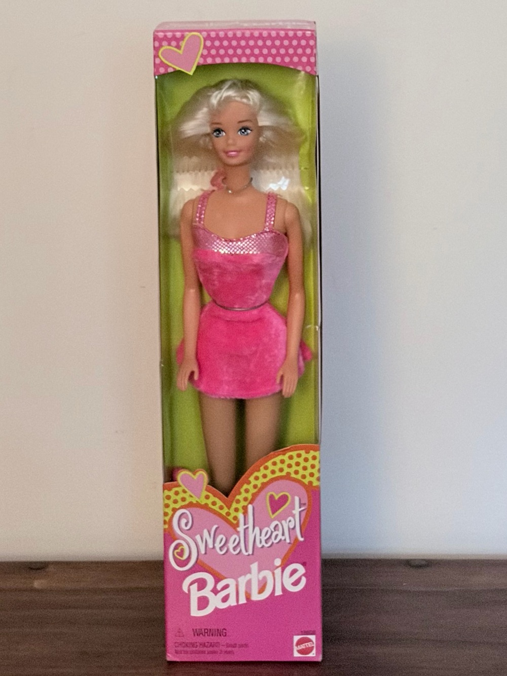 Sweetheart Barbie Hot Pink Mini Dress Doll